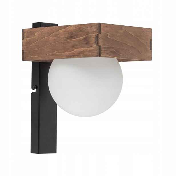 Nástěnná lampa Bloom Černá Moderní G9 Překližka Sigma Lighting