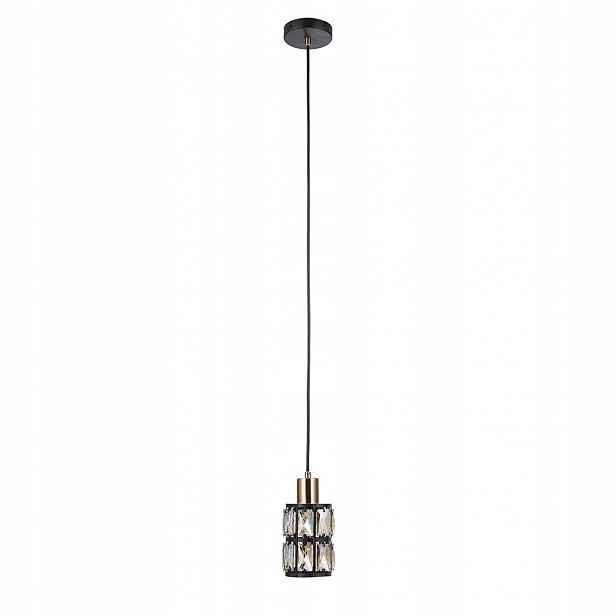 Závěsná lampa Lustr Zwis Menfi Černá E27 40W Regulace výšky Italux