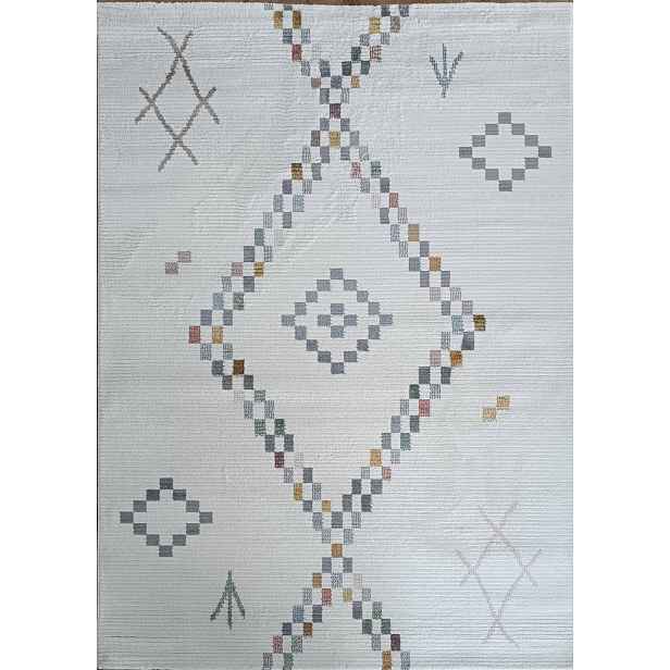 Exkluzivní krémový koberec s jemnými měkkými štětinami 80 x 150 cm