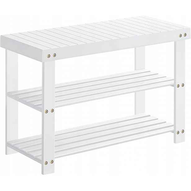 Botník Songmics 45 x 70 x 28 cm bílá Skříňka Do Předsíně Na Boty