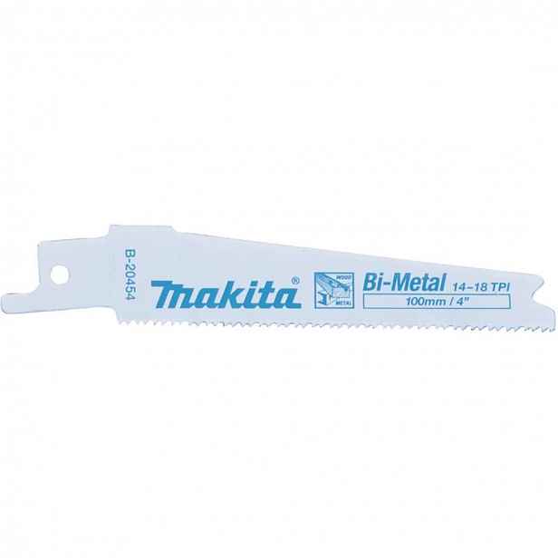 Makita - Sada pilový plátků 14-18 TPI, délka 100 mm, 5 ks B-20454