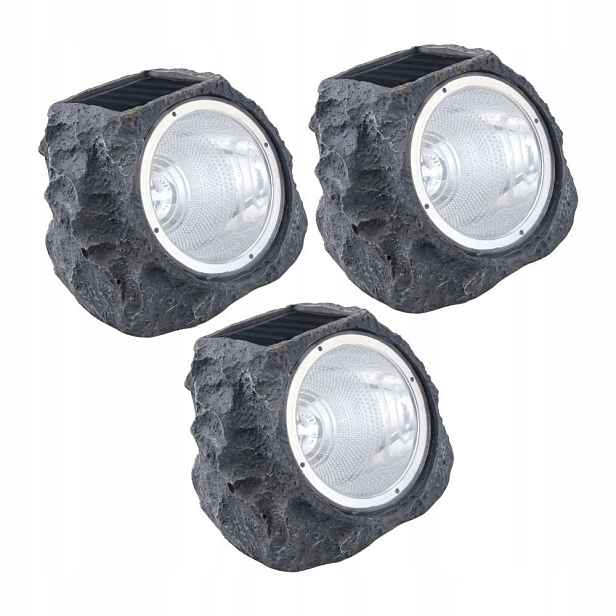 Sada 3 solárních Led zahradních lamp Solar 48505 Eeglo