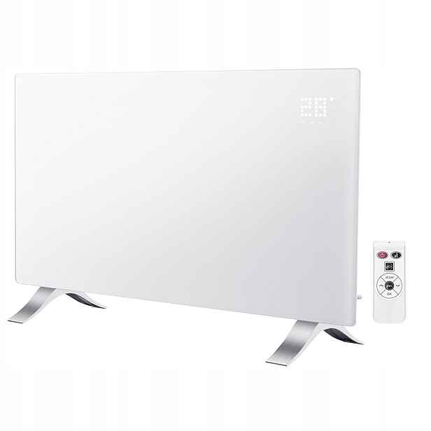 Elektrický Konvektorový Ohřívač 2000 W IP24 S Dálkovým Ovládáním