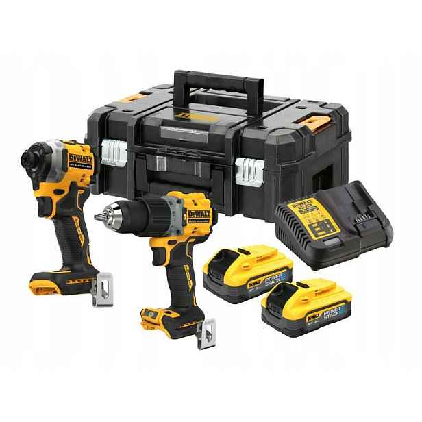 Dewalt Komplet Combo 18V Příklepový Šroubovák DCD805 Šroubovák DCF850 2x5,0Ah