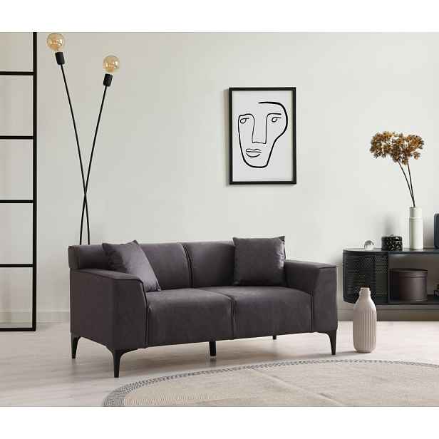 Dvoumístná pohovka New Petra 2 - Anthracite