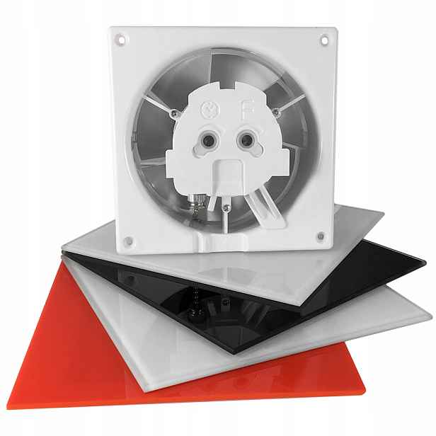 Stropní nebo nástěnný ventilátor dRim Ts, průměr 100 mm