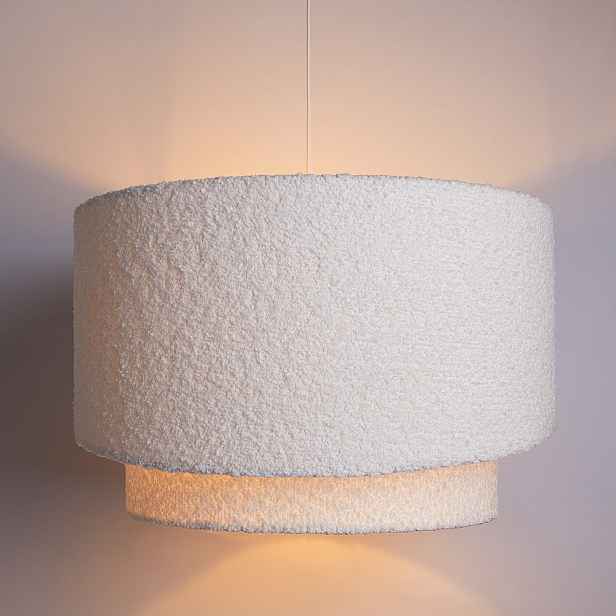 Butlers FONISSI Závěsná lampa buklé - bílá