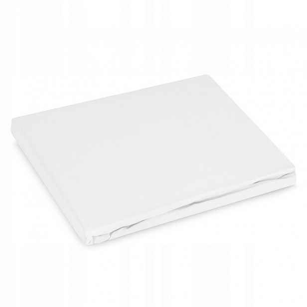 Prostěradlo s gumičkou 220x200 Basic bílé jednobarevné na matrace 30 cm