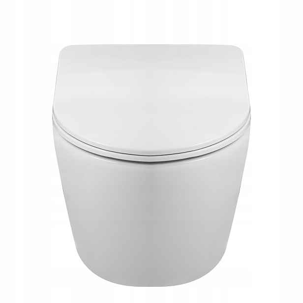 Závěsná Wc Mísa Rimless Pomalu Padající Deska Livo Aquauno