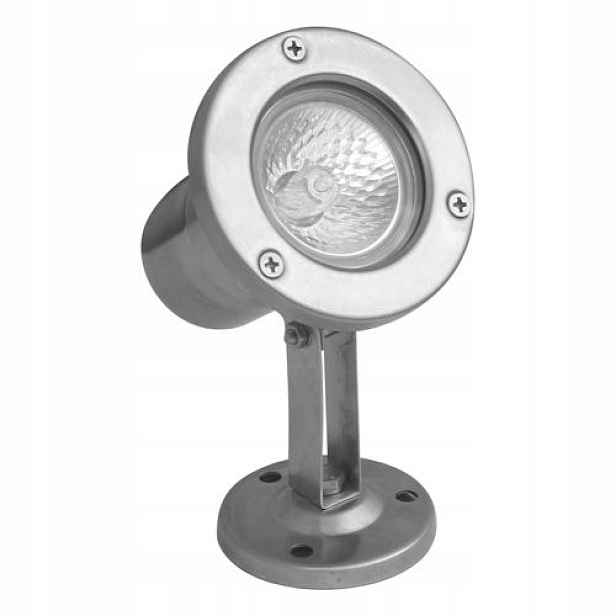 Lampa pro jezírko nebo bazén nerezová ocel stříbrná IP68 Su-ma