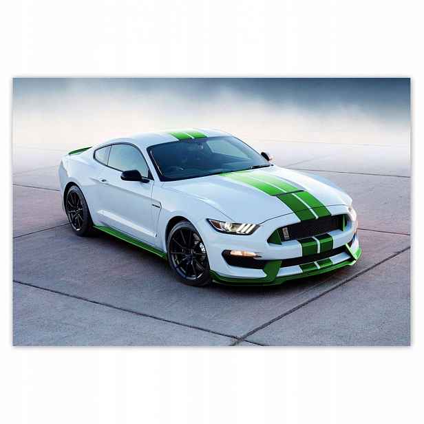 Plakáty 200x135 Mustang Ford Auto