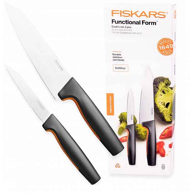 Fiskars Sada 2 El Šéfových Nožů Na Loupání Zeleniny