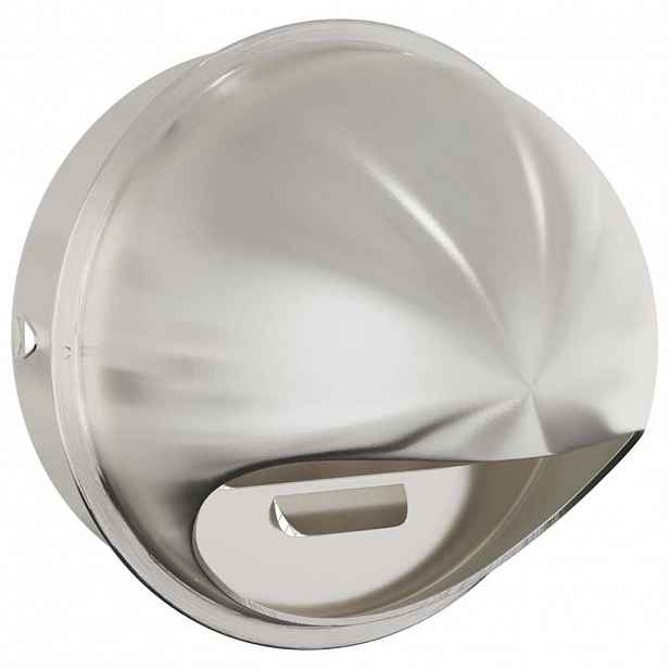 vidaXL Kryty vzduchových ventilátorů 8 ks Stříbrná 200 mm