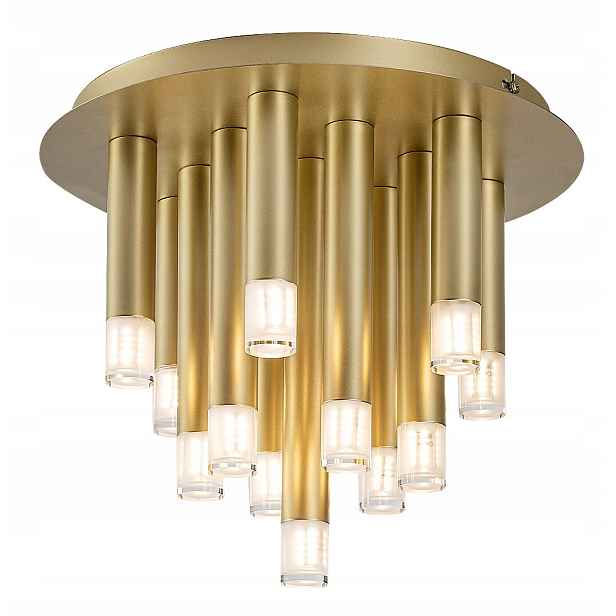 Stropní svítidlo moderní Ramira Rabalux zlatá 13xG9 5W rampouchy