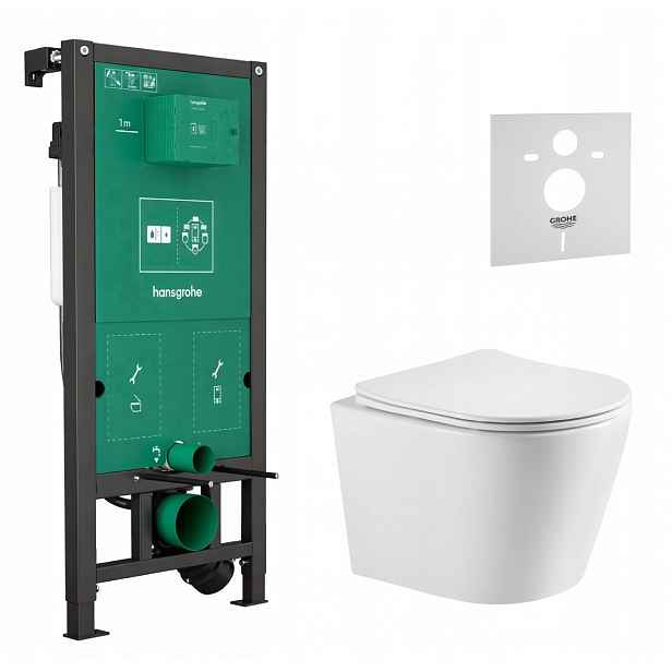 7v1 Wc Podomítkový Set Stelaz Hansgrohe iFrame Wc Mísa Imprese Tornado