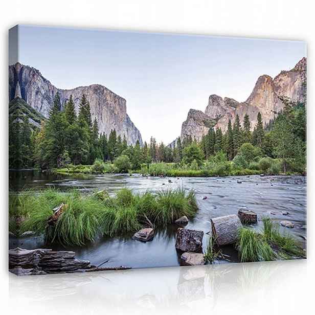 Obraz na plátně stěna obývací pokoj Krajina 3D 120x80