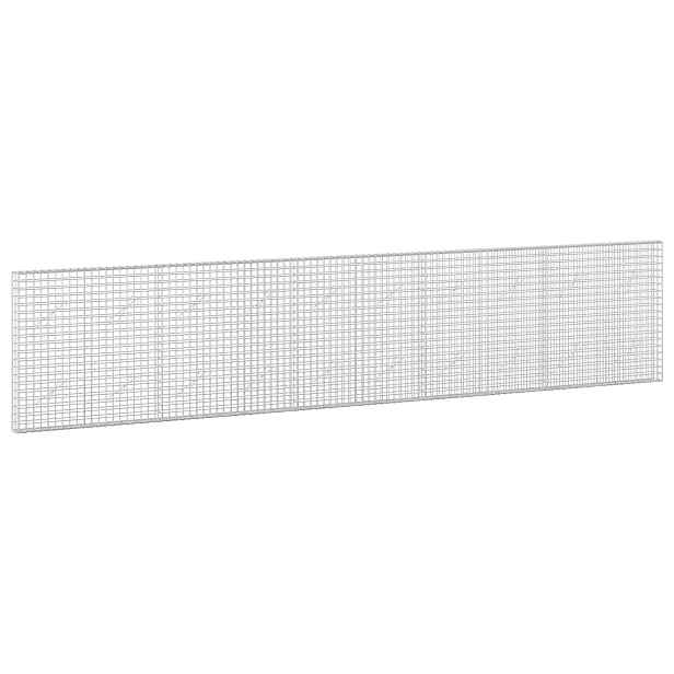 vidaXL Gabion s drátem 5 mm a síťkou 5x5 cm 500x10x100 cm