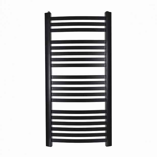 Koupelnový Radiátor Žebřík Černý 50 cm Caro 120x50 Polský Výrobce