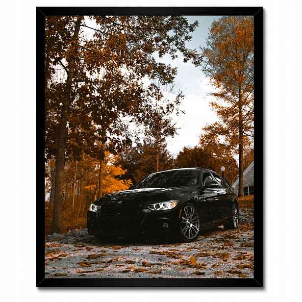 Plakáty v rámu 40x50 Černé Bmw Podzim