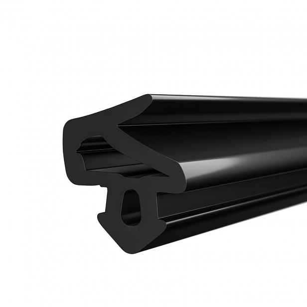 Těsnění oken Pvc Těsnění pro rám okna Salamander Černá S-1251 70 m