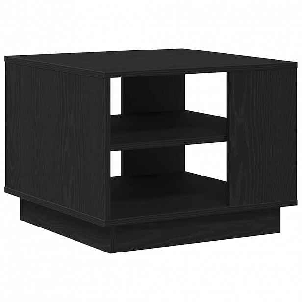 vidaXL Konferenční stolek Černý dub 55 x 55 x 42 cm Kompozitní dřevo