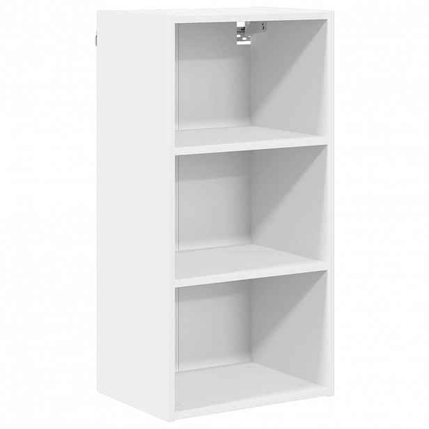 vidaXL Závěsná skříňka Bílá 40 x 29,5 x 80 cm Kompozitní dřevo