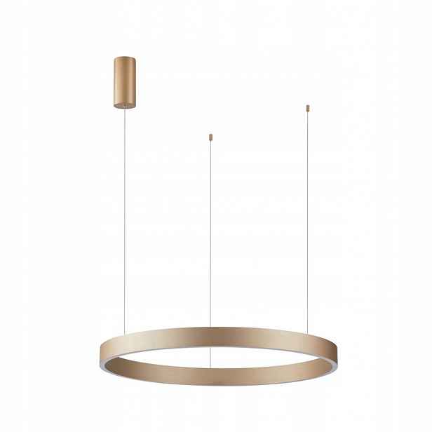 Závěsná Led Brasco Up Down Zlatá Moderní 100W Lišta Track Kancelář Italux