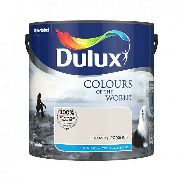 Dulux Barvy světa barva na stěnu Mrazivé ráno mat 2,5L