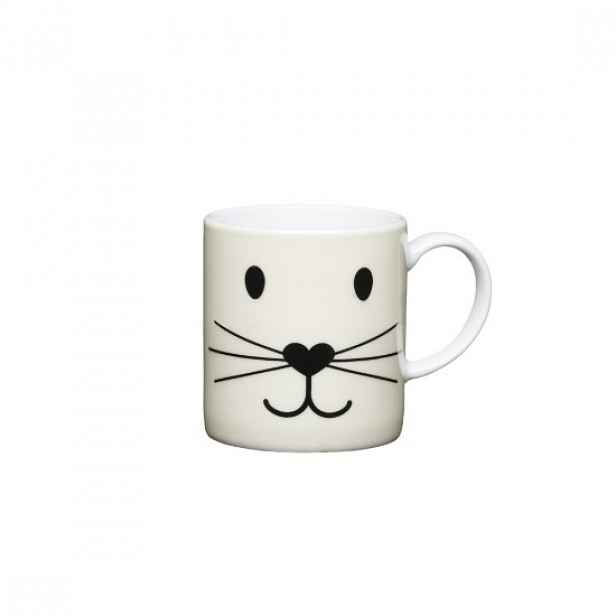 Hrnek na espresso "Cat face", 80 ml - Kitchen Craft