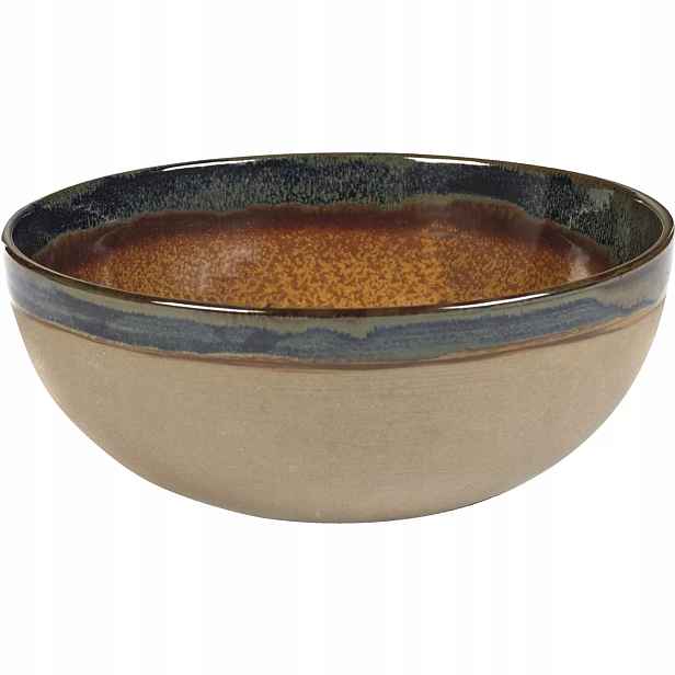 Miska Serax Surface L 23,5 cm, rusty hnědá 4 ks