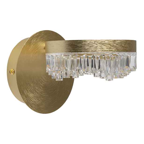 Nástěnná lampa Milagro Preciosa ML2409 Led 4W 4000K zlatá kartáčovaná IP2