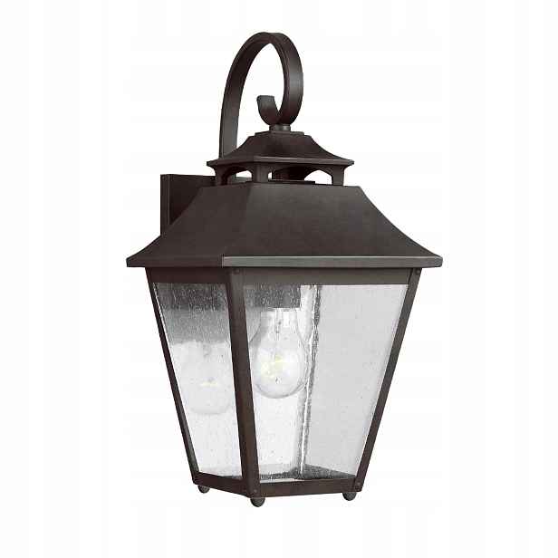 Nástěnné svítidlo Feiss Galena retro E27 60W, nerezová ocel, IP44