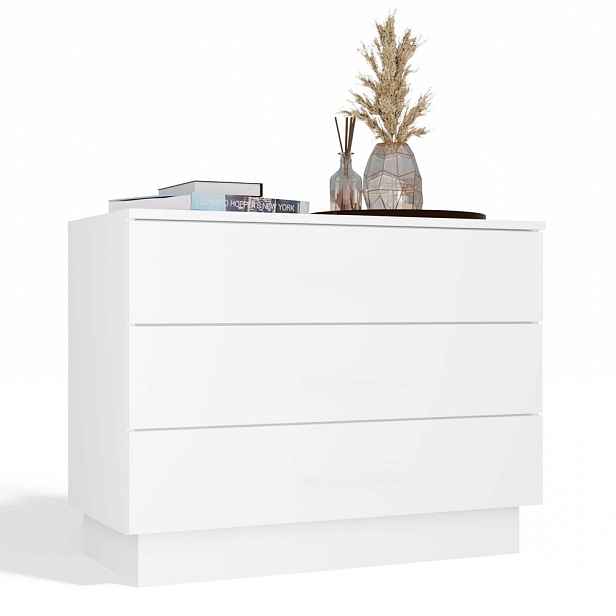 TP Living Komoda Amber 85 cm bílá