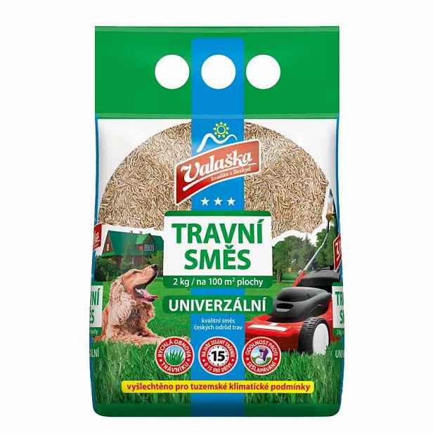 Valaška - trávní směs univerzální 2 kg