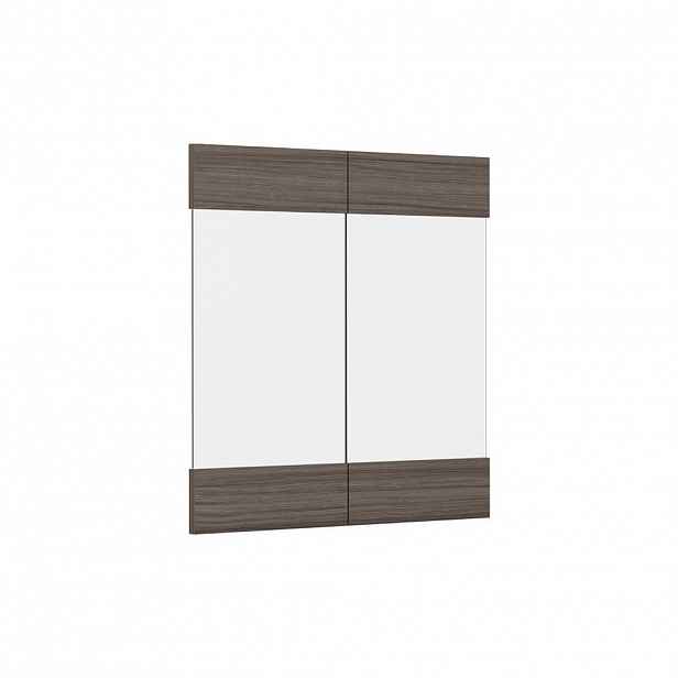 Vicco KUCHYŇSKÁ DVÍŘKA R-Line Ušlechtilá šedá 59.2 x 59 cm nábytková čela pro závěsnou vitrínu