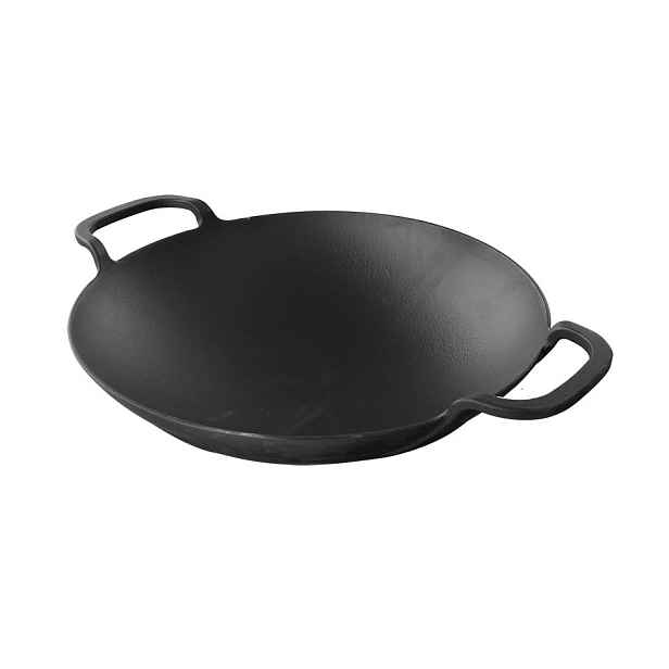Litinová pánev "wok" 38 cm