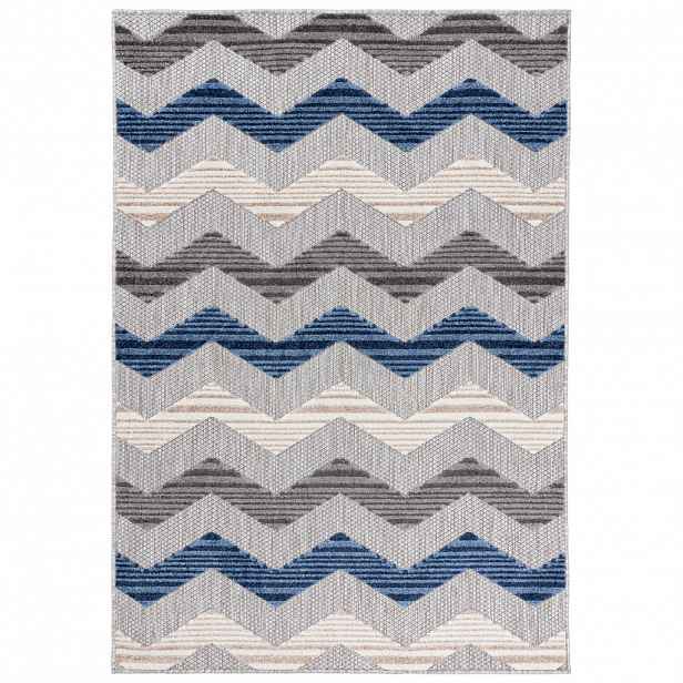 Mazovia KOBEREC barevný chevron geometrický - 140x200 cm