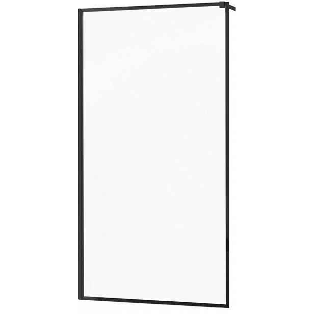 MEXEN - KIOTO walk-in 120x200 cm 8mm černá samostatné sklo 800-120-000-00-70