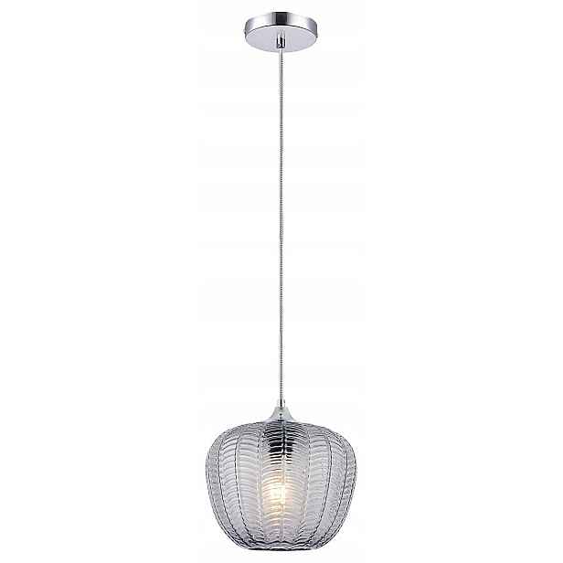 Moderní závěsná lampa E27 1x40W barva chrom 3177 Monet Rabalux