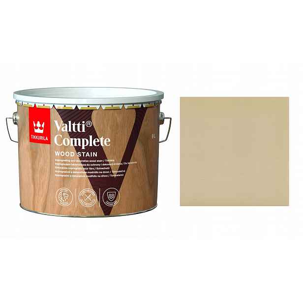 Tikkurila Valtti Complete 9L 5061 Kaisla – Rozpouštědlový Lak