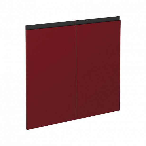 Vicco KUCHYŇSKÁ DVÍŘKA R-Line Červená 79.2 x 71.3 cm nábytková čela pro skříňku pod dřez