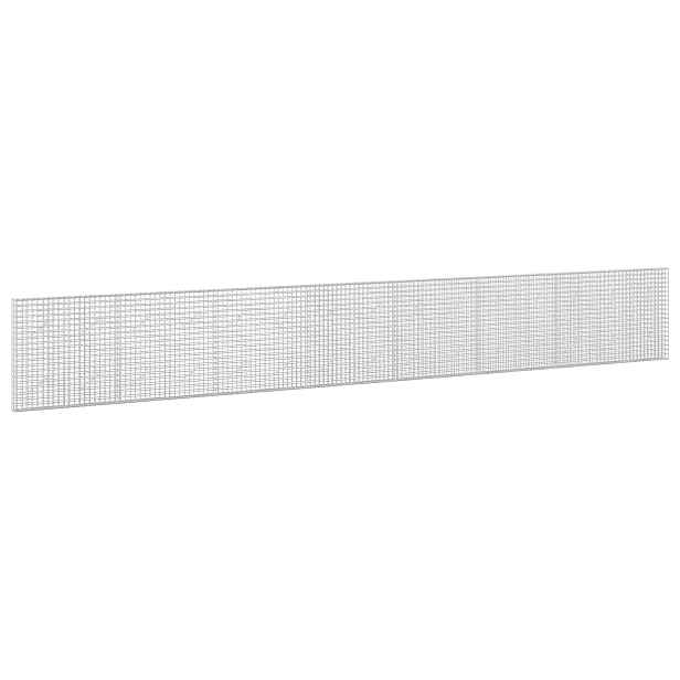 vidaXL Gabion s drátem 5 mm a síťkou 5x5 cm 750x10x100 cm