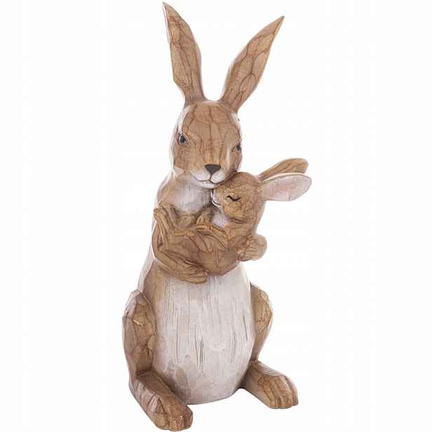 Velikonoční figurka plast zajíc 32,5 cm