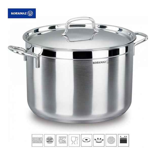 hrnec d28+PO ALFA,11,0l, v.18cm, indukce, NR - II. jakost