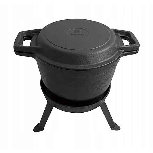 Lovecký litinový kotlík 3v1, objem 5 l, KH-1732 KINGHoff