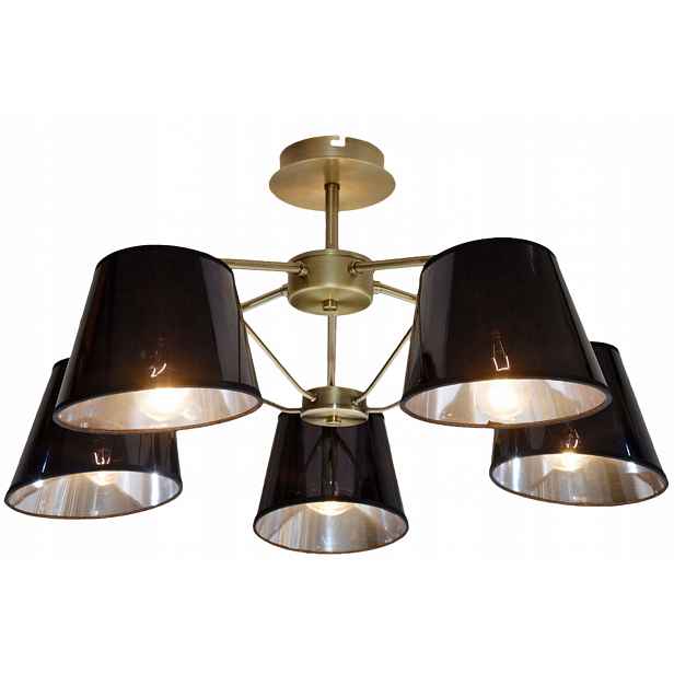 Závěsné svítidlo patina 5X40W E14 Cortez Candellux