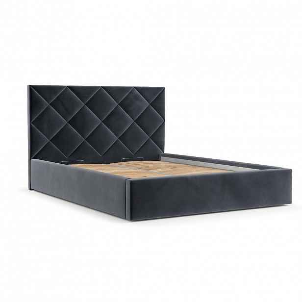 AltaBeds POSTEL BOXSPRING Torno 160/200 Tmavě šedá