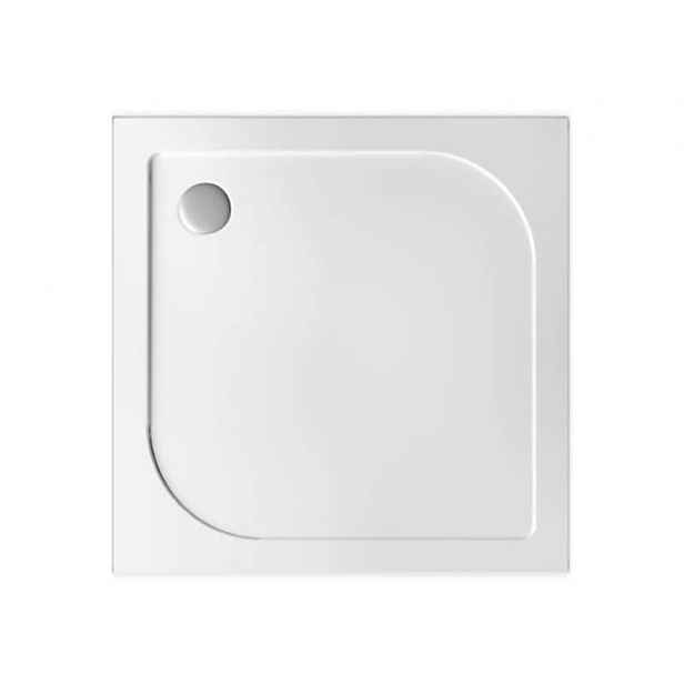 Čtvercová sprchová vanička Tako 80x80x3x5 sifon