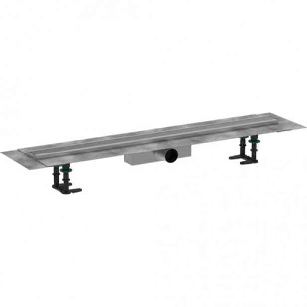 Hansgrohe RainDrain Compact sprchový žlab 90 cm kartáčovaná nerez mat 56180800