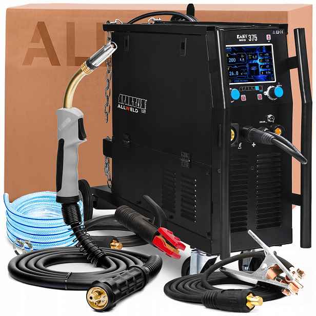 Svářečka 3V1 Spartus Easymig 375 Mma Tig Lift Synergie Flux 400V 350A Igbt